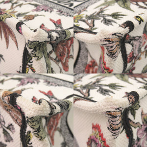 美品 ディオール ブックトート ミディアム M1265ZRZB キャンバス マルチカラー トートバッグ 0135【中古】Dior