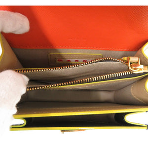 新品同様 マルニ TRUNK トランク ミニ ショルダーバッグ LV520Z248Y カーフ マルチカラー 0403【中古】MARNI