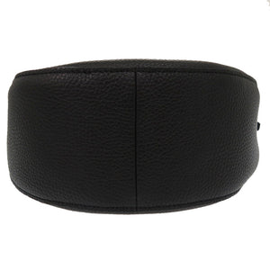 未使用 ロンシャン ル ロゾ エッセンシャル M ホーボーバッグ レザー ブラック 黒 ショルダーバッグ 0405【中古】Longchamp