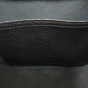 未使用 ロンシャン ル ロゾ エッセンシャル M ホーボーバッグ レザー ブラック 黒 ショルダーバッグ 0405【中古】Longchamp