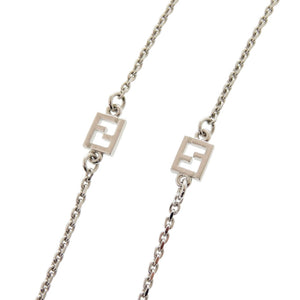 美品 フェンディ FF メガネチェーン メタル シルバー 0406 【中古】 FENDI
