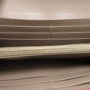 新品同様 フェンディ バイザウェイ 8M0251 レザー ピンク 2つ折り長財布 財布 0413【中古】FENDI