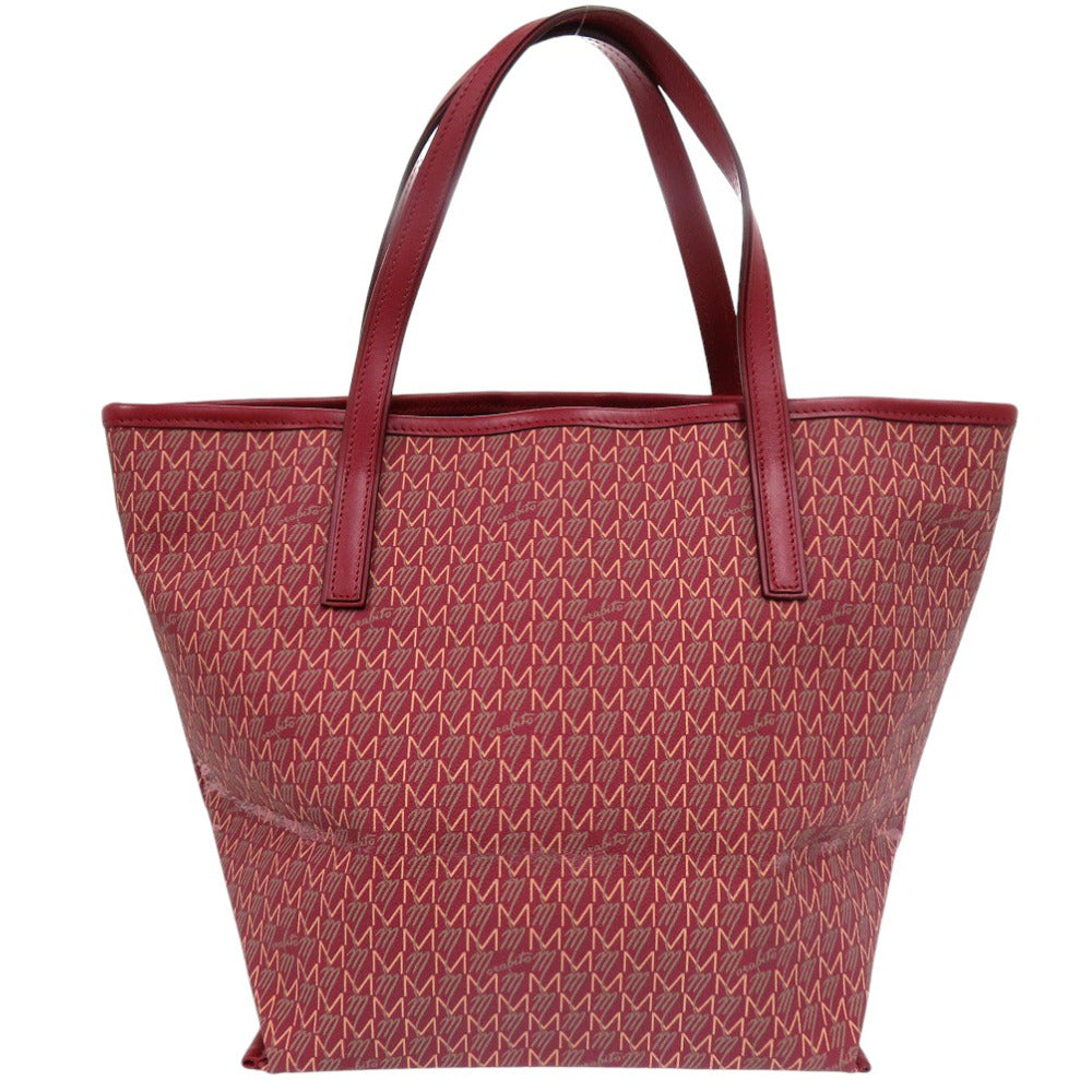 モラビト オートグラフ PM トートバック MORABITO BAG PVC レザー レッド 0497【中古】MORABITO