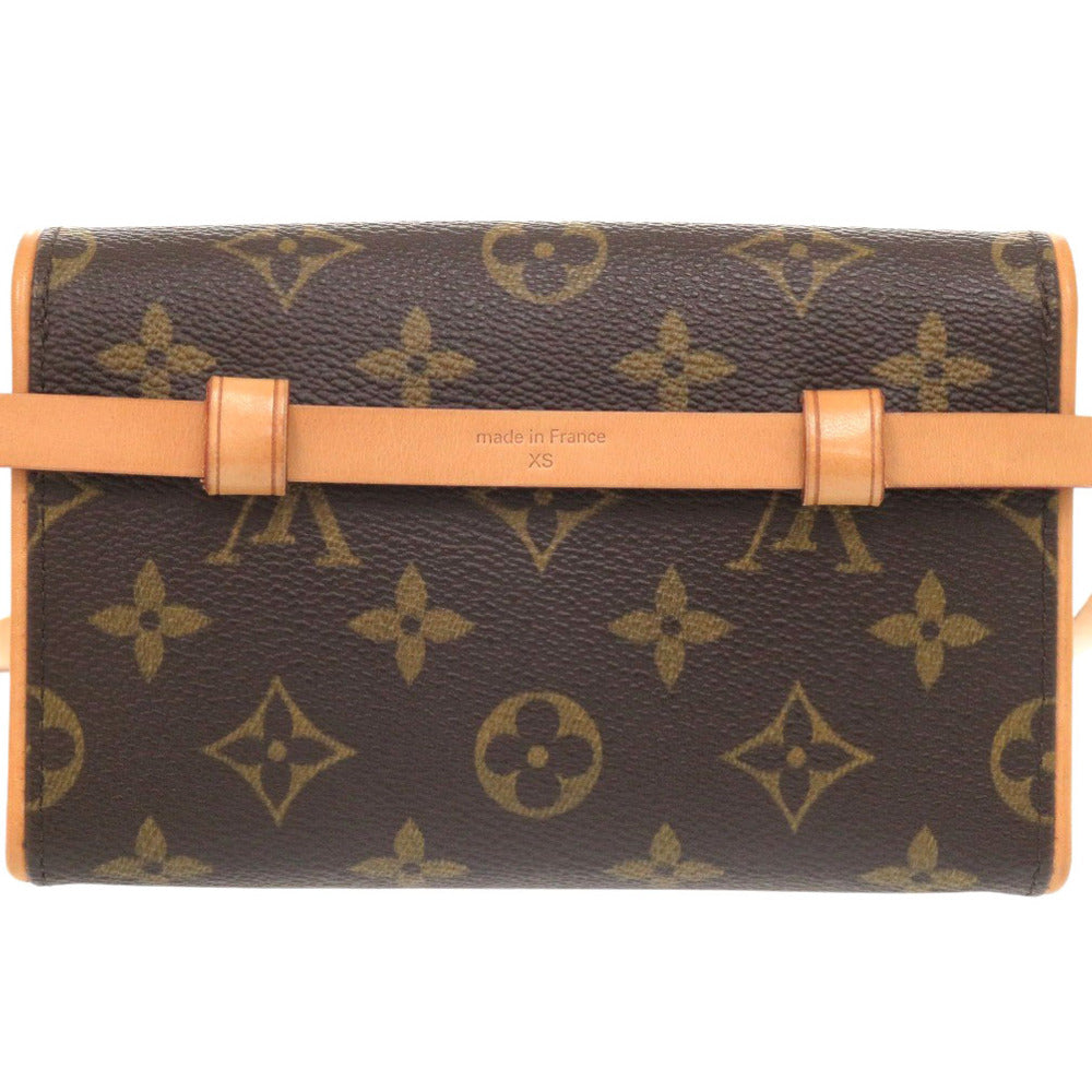 美品 ルイ ヴィトン ポシェット フロランティーヌ ストラップサイズXS モノグラム M51855 ウエストバッグ LV 0613【中古】LOUIS VUITTON