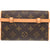 美品 ルイ ヴィトン ポシェット フロランティーヌ ストラップサイズXS モノグラム M51855 ウエストバッグ LV 0613【中古】LOUIS VUITTON