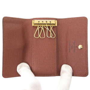 美品 ルイ ヴィトン ミュルティクレ4 モノグラム M69517 4連キーケース LV 0624 【中古】 LOUIS VUITTON