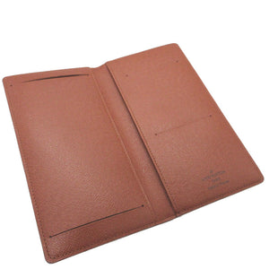 新品同様 ルイヴィトン R20599 モノグラム ポケットダイアリー ブラウン 茶 カードケース 0702【中古】LOUIS VUITTON