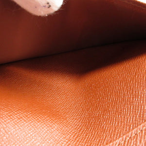 新品同様 ルイヴィトン R20599 モノグラム ポケットダイアリー ブラウン 茶 カードケース 0702【中古】LOUIS VUITTON