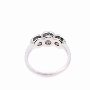 新品同様 ティファニー サークレット Pt950 ダイヤ リング 指輪 プラチナ/ダイヤモンド 11号 ジュエリー 0705【中古】TIFFANY&Co. レディース