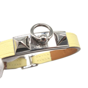 新品同様 エルメス リヴァル ミニ ブレスレット ヴォースイフト ジョーヌプッサン B刻印(2023年製) 0727【中古】HERMES