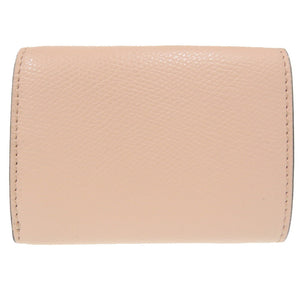 未使用 フェンディ ズッカ 8M0395 三つ折り財布 レザー ピンク/ブラウン 0743【中古】FENDI