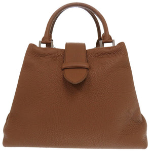 新品同様 カミーユフォルネ 2WAY ショルダーバック レザー ブラウン パープル 茶色 ショルダーバッグ 0752【中古】Camille Fournet