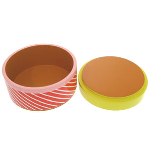 新品同様 エルメス ボックス カバン MM ジョーヌ・シトロン ラッカーウッド ハンドペイント ウッド ジョーヌ・シトロン イエロー 黄色 その他雑貨 0756【中古】HERMES