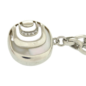 美品 ダミアーニ 白蝶真珠 シルバー925 シルバー ブレスレット 0769【中古】Damiani