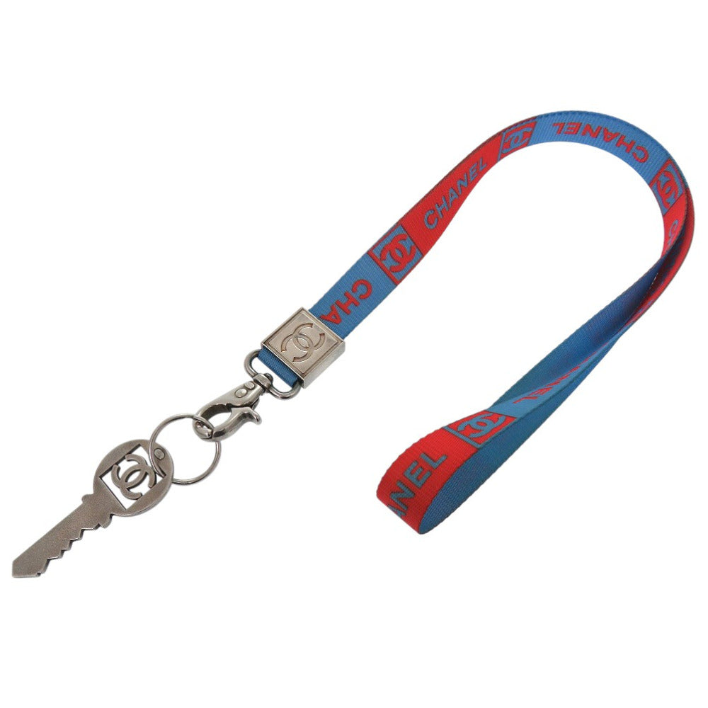 美品 シャネル ネックストラップ ナイロン CC ココマーク スポーツライン 0791【中古】CHANEL