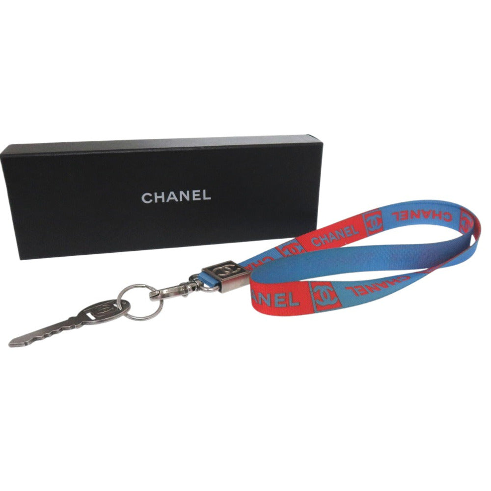 美品 シャネル ネックストラップ ナイロン CC ココマーク スポーツライン 0791【中古】CHANEL