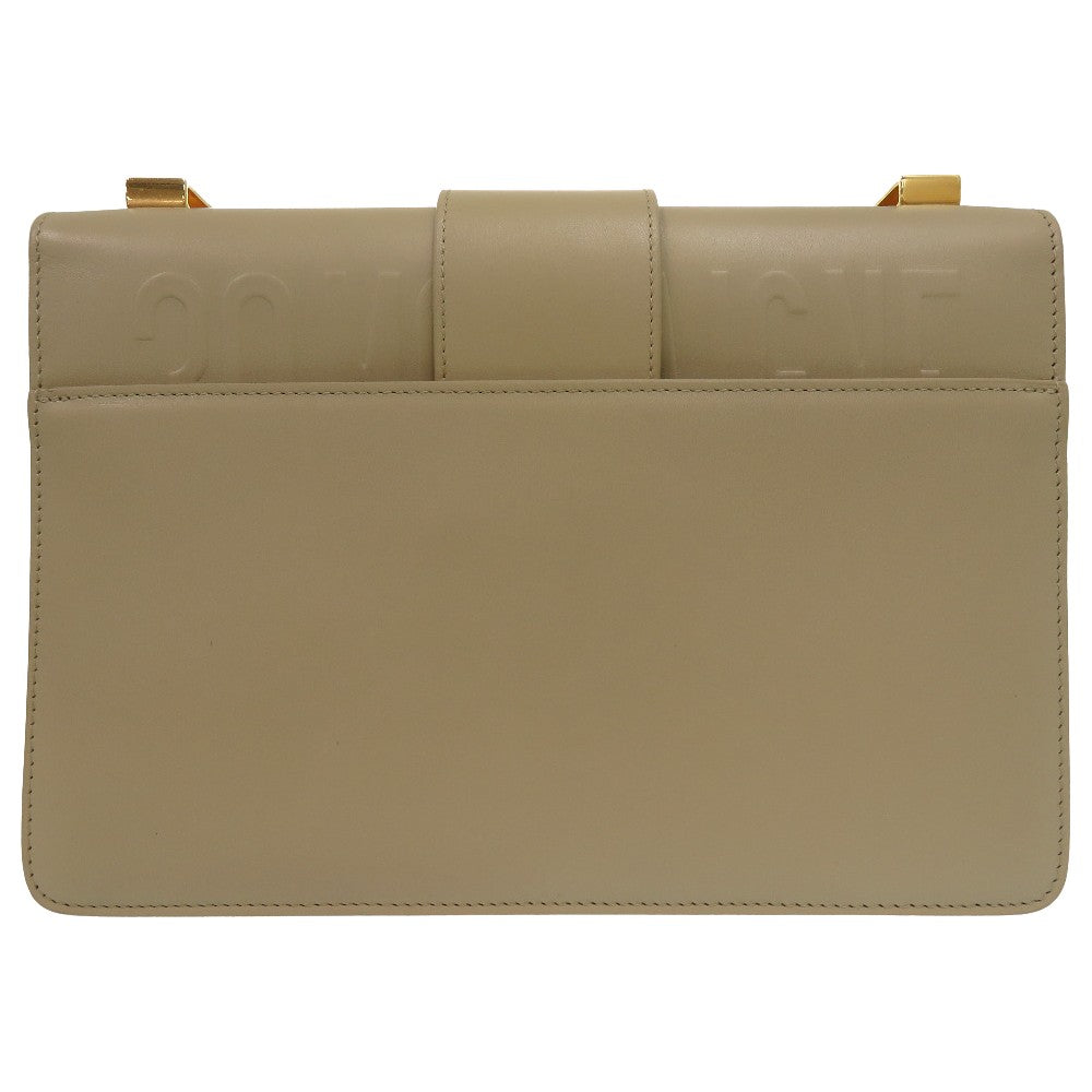 新品同様 ディオール 30 モンテ－ニュ ショルダーバッグ M9203UMOS M925 レザー ベージュ 0850【中古】Dior