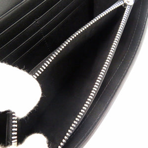 未使用 ケンゾー FA62PM318L24 レザー ブラック ショルダーバッグ チェーンウォレット 黒 0891【中古】KENZO