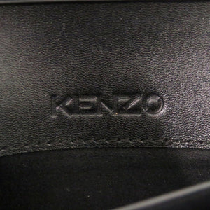 未使用 ケンゾー FA62PM318L24 レザー ブラック ショルダーバッグ チェーンウォレット 黒 0891【中古】KENZO