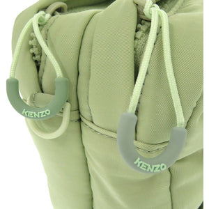 未使用品 ケンゾー クロスロゴ ショルダーバッグ FA65SA218F21 ウエストバッグ ボディバッグ クロスボディ ライトグリーン 0892【中古】KENZO
