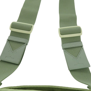 未使用品 ケンゾー クロスロゴ ショルダーバッグ FA65SA218F21 ウエストバッグ ボディバッグ クロスボディ ライトグリーン 0892【中古】KENZO