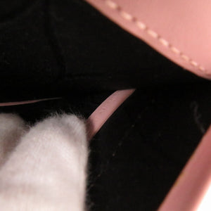 新品同様 ケンゾー FA52PM318L24 34 レザー ライトピンク シルバー ブラック ピンク 長財布 0893【中古】KENZO