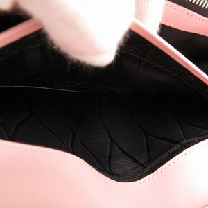 新品同様 ケンゾー FA52PM318L24 34 レザー ライトピンク シルバー ブラック ピンク 長財布 0893【中古】KENZO