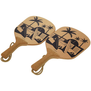 未使用 エルメス アプレ ラ ヴァーグ エルメス ビーチラケット ホビー コルク マルチカラー 0904【中古】HERMES