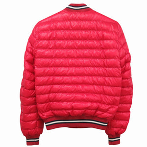 新品同様 モンクレール DIDIER リバーシブル スカジャン ダウンジャケット ナイロン/ダウン サイズ0 レッド 赤 0918【中古】MONCLER メンズ