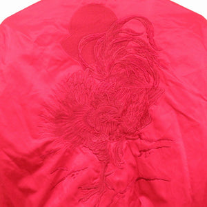 新品同様 モンクレール DIDIER リバーシブル スカジャン ダウンジャケット ナイロン/ダウン サイズ0 レッド 赤 0918【中古】MONCLER メンズ