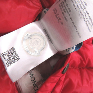 新品同様 モンクレール DIDIER リバーシブル スカジャン ダウンジャケット ナイロン/ダウン サイズ0 レッド 赤 0918【中古】MONCLER メンズ