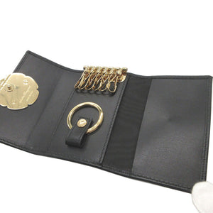 未使用 サルヴァトーレ フェラガモ 22D162 レザー ブラック 黒 6連 キーケース 0921【中古】Salvatore Ferragamo