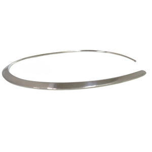 グッチ プレート ネックカフ チョーカー シルバー925 0968【中古】GUCCI