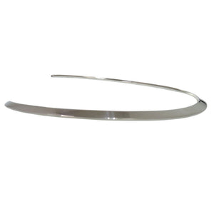 グッチ プレート ネックカフ チョーカー シルバー925 0968【中古】GUCCI