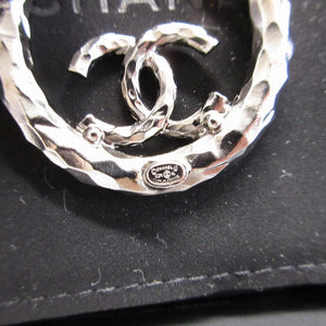 新品同様 シャネル ココマーク C21K ラウンド ラインストーン メタル ブローチ 0969【中古】CHANEL