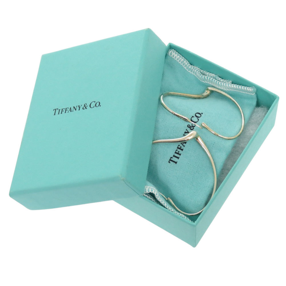 ティファニー オープンハート シルバー925 ピアス アクセサリー 0973 【中古】 TIFFANY&Co.