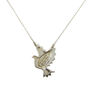 美品 ティファニー バード 鳥 鳩 パロマピカソ ネックレス シルバー925 シルバー 0976【中古】TIFFANY&Co.