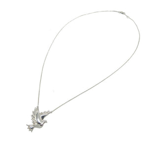 美品 ティファニー バード 鳥 鳩 パロマピカソ ネックレス シルバー925 シルバー 0976【中古】TIFFANY&Co.