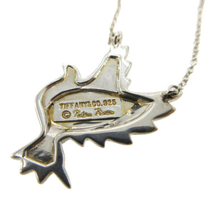 美品 ティファニー バード 鳥 鳩 パロマピカソ ネックレス シルバー925 シルバー 0976【中古】TIFFANY&Co.