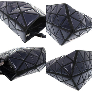 イッセイミヤケ BAO BAO バオバオ 2Wayハンドバッグ ショルダーバッグ BB01AG303 ネイビー 0985【中古】ISSEY MIYAKE