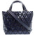 イッセイミヤケ BAO BAO バオバオ 2Wayハンドバッグ ショルダーバッグ BB01AG303 ネイビー 0985【中古】ISSEY MIYAKE