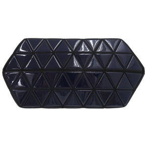 イッセイミヤケ BAO BAO バオバオ 2Wayハンドバッグ ショルダーバッグ BB01AG303 ネイビー 0985【中古】ISSEY MIYAKE