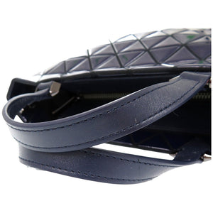 イッセイミヤケ BAO BAO バオバオ 2Wayハンドバッグ ショルダーバッグ BB01AG303 ネイビー 0985【中古】ISSEY MIYAKE