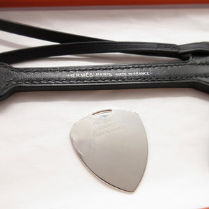 新品同様 エルメス 084080CJ ROCK ロック ギター ヴォータデラクト ブルーロイヤル ノワール マッシュルーム キャバン バッグチャーム キーホルダー 1013【中古】HERMES