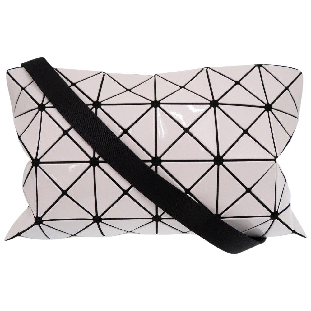 新品同様 イッセイミヤケ BAOBAO バオバオ ルーセント ショルダーバッグ ホワイト PVC  BB01 AG054 1015【中古】ISSEY MIYAKE