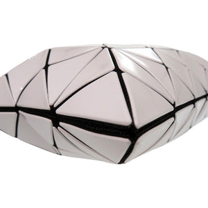 新品同様 イッセイミヤケ BAOBAO バオバオ ルーセント ショルダーバッグ ホワイト PVC  BB01 AG054 1015【中古】ISSEY MIYAKE