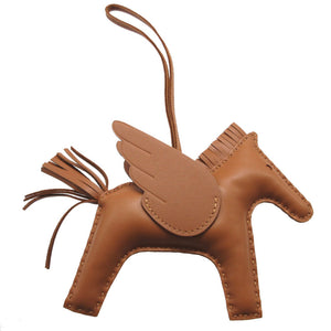 未使用 エルメス ロデオペガサスMM アニューミロ ソーゴールド B刻印(2023年製) バッグチャーム キーホルダー 1027【中古】HERMES