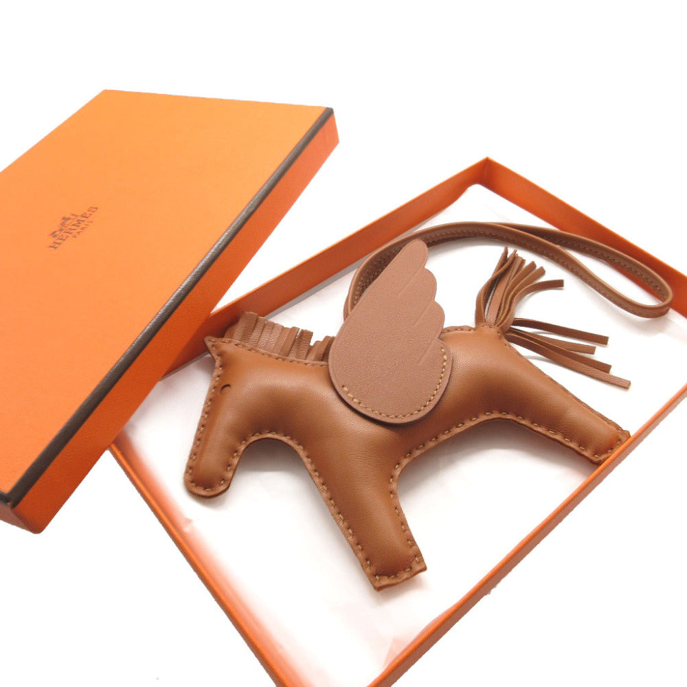 未使用 エルメス ロデオペガサスMM アニューミロ ソーゴールド B刻印(2023年製) バッグチャーム キーホルダー 1027【中古】HERMES