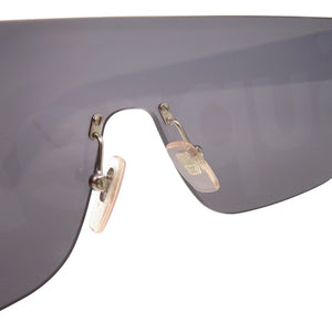 美品 ルイ ヴィトン × supreme シュプリーム CITY MASK SP シティ マスク SP Z0986U プラスチック ブラック サングラス LV 1109【中古】LOUIS VUITTON メンズ