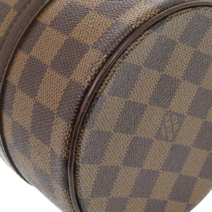 美品 ルイ ヴィトン パピヨン26 ダミエ エベヌ N51304 ハンドバッグ LV 1115【中古】LOUIS VUITTON